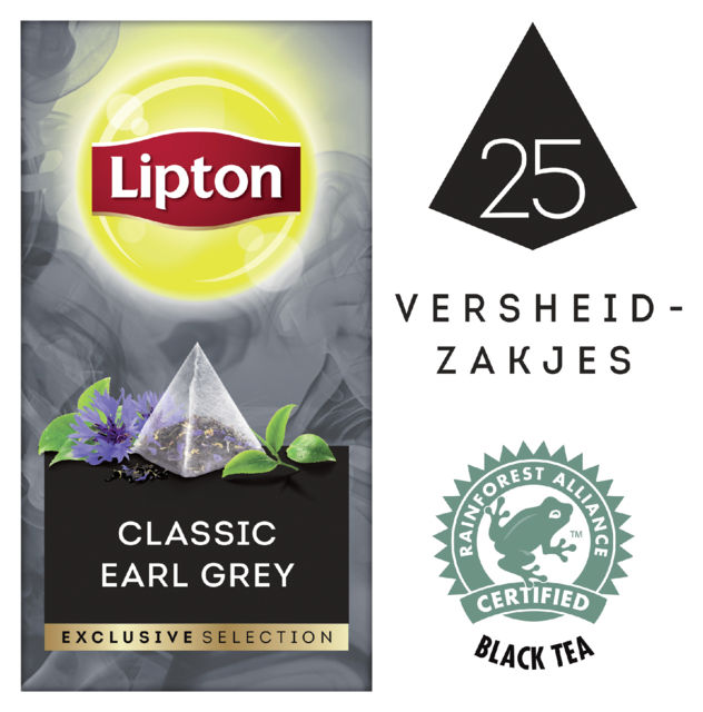 Thé Lipton Exclusive Earl Grey 25x 2g