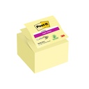 Bloc-mémos Post-it Z-Note S440 Super Sticky 100x100mm jaune 5 pièces