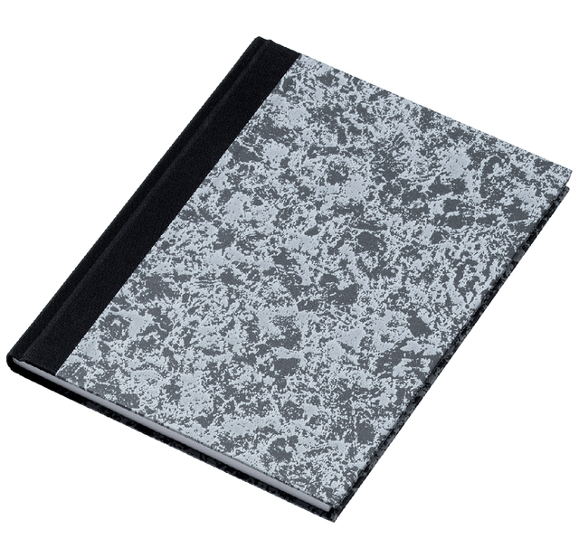 Carnet de notes Djois Atlanta Excellent cousu 210x165mm 288 pages ligné gris nuagé