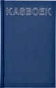Kasboek 103x165mm 192blz 1 kolom blauw