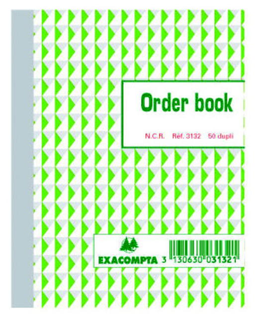 Carnet de commande Exacompta 135x105mm 50x2 feuilles