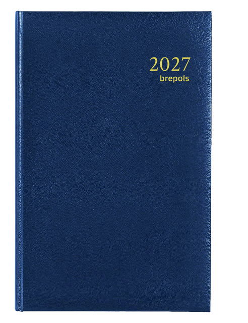 Agenda 2027 Brepols Saturnus Lima 7dagen/2pagina's blauw