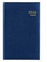 Agenda 2026 Brepols Saturnus Lima 7 jours/2 pages bleu