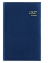 Agenda 2027 Brepols Saturnus Lima 7 jours/2 pages bleu