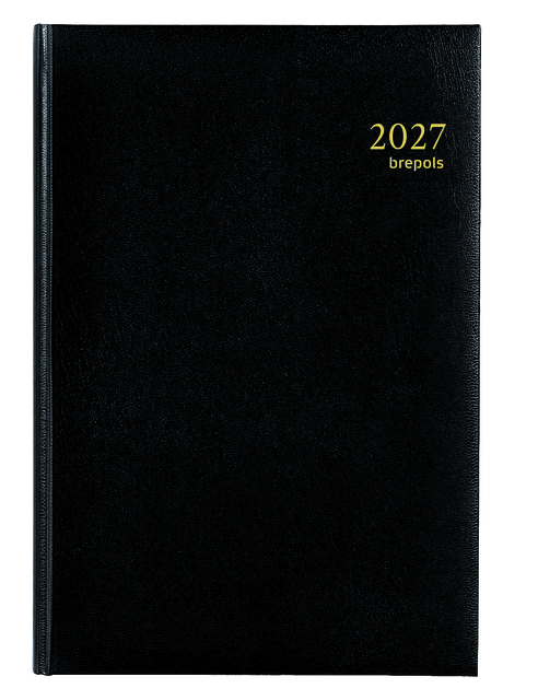 Agenda 2027 Brepols Minister Lima 1 jour/1 page noir