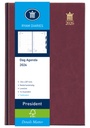 Agenda 2026 Ryam President 1 jour/1 page bordeaux