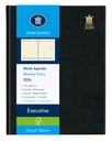 Agenda 2026 Ryam Executive Mundior 7 jours/2 pages noir