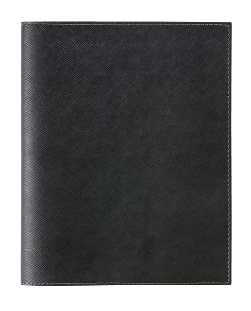 Agenda 2026 Brepols Concorde Calpe spirale 7 jours/2 pages noir