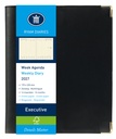 Agenda 2027 Ryam Executive Nappa 7 jours/2 pages noir