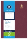 Agenda 2027 Ryam Memoplan 1 Mundior 1 jour/1 page bordeaux