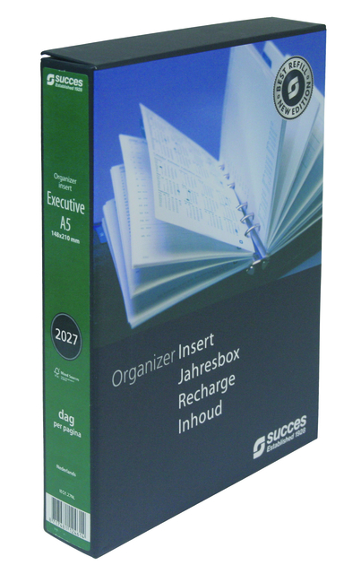 Recharge agenda 2027 Succes Executive A5 1 jour/1 page