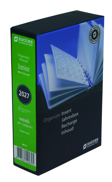 Agendavulling 2027 Succes Junior 7dagen/2pagina's