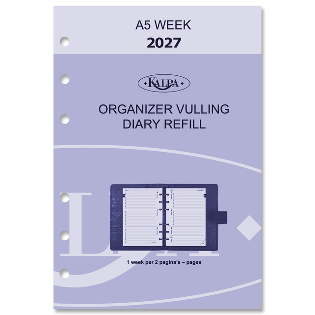 Recharge agenda 2026 Kalpa A5 7 jours/ 2 pages