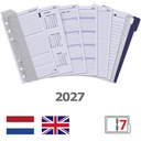 Recharge agenda 2027 Kalpa Personal boîte année 7jours/2pages