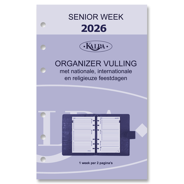 Recharge agenda 2026 Kalpa Senior 7 jours/2 pages