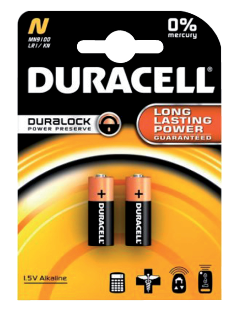 Batterij Duracell 2xMN9100/N alkaline