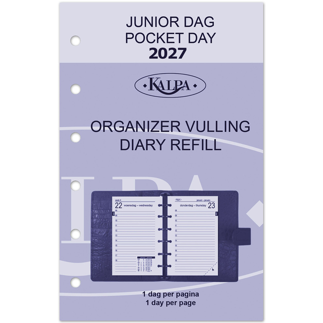 Recharge agenda 2027 Kalpa Pocket 1 jour/1 page