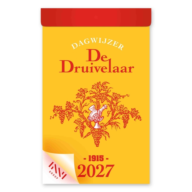 Dagscheurkalender 2027 de Druivelaar