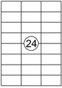 Etiquette Quantore 70x37mm  2400 pièces