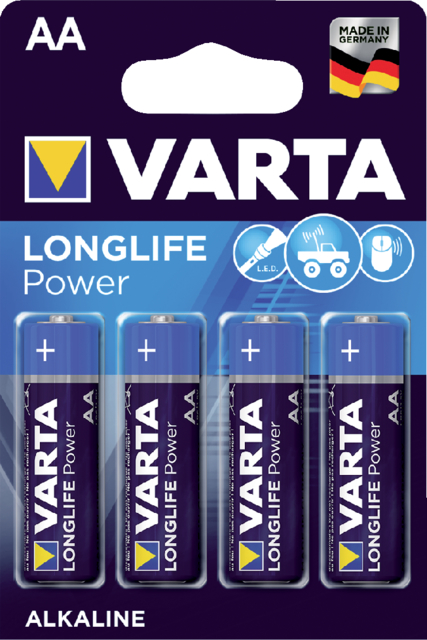 Pile Varta Longlife Power 4x AA