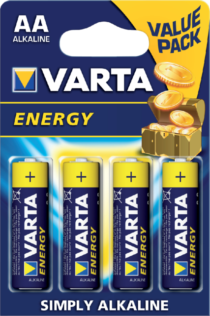 Batterij Varta Energy 4xAA