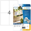 Etiquette HERMA Power 10909 105x148mm blanc 100 pièces