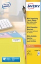 Etiquette Avery L7656-25 46x11,1mm blanc 2100 pièces