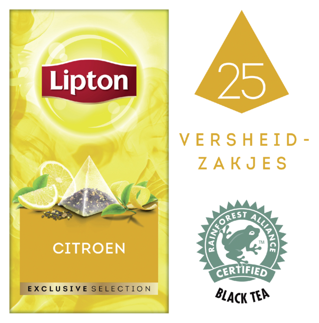 Thee Lipton Exclusive citroen 25x2gr