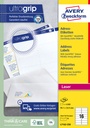 Etiquette Avery L7162-250 99,1x33,9mm blanc 4000 pièces