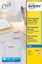 Etiket Avery J8656-25 46x11.1mm wit 2100 stuks