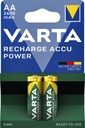 Pile rechargeable VARTA 2x AA 2600mAh Ready-To-Use