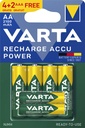 Pile rechargeable Varta Ready To Use 4x AA 2100mAh