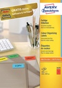 Etiquette Avery Zweckform 3470 210x297mm A4 rouge 100 pièces