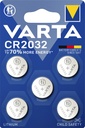 Pile bouton VARTA 5x CR2032 lithium
