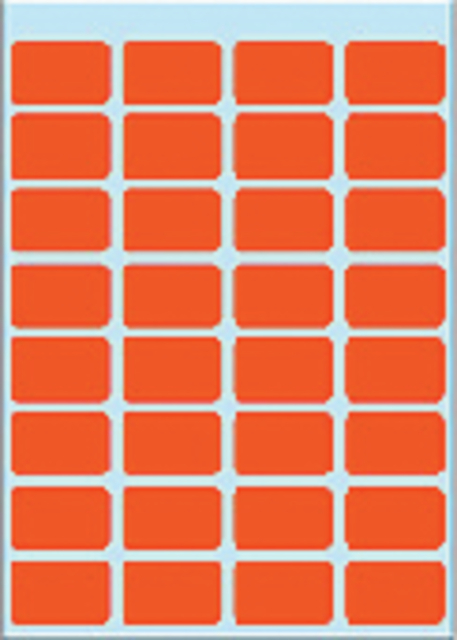 Etiquette HERMA 3642 12x19mm rouge 160 pièces