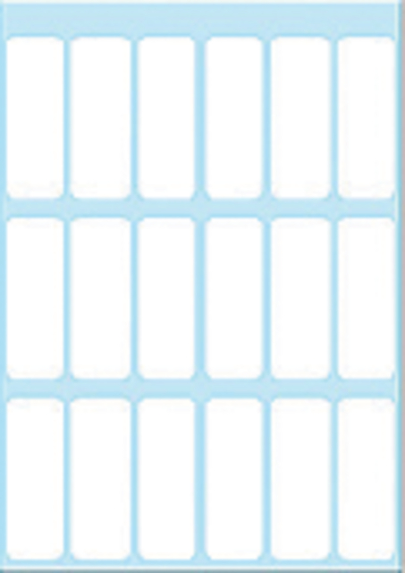 Etiquette HERMA 3650 12x34mm blanc 126 pièces