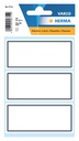 Etiket HERMA 5711 36x80mm schrift grijs kader 18 stuks