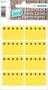 Etiquette congélateur HERMA 3771 26x40mm jaune 48 pièces
