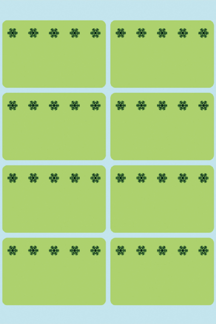 Etiquette congélateur HERMA 3775 26x40mm vert 48 pièces
