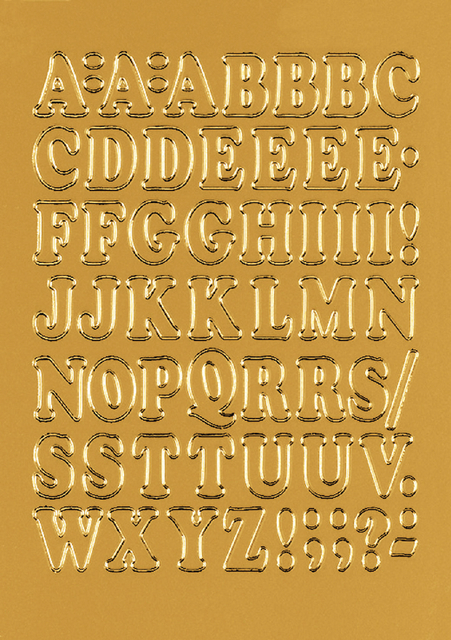 Etiquette HERMA 4183 lettres A-Z or 12mm 50 pièces