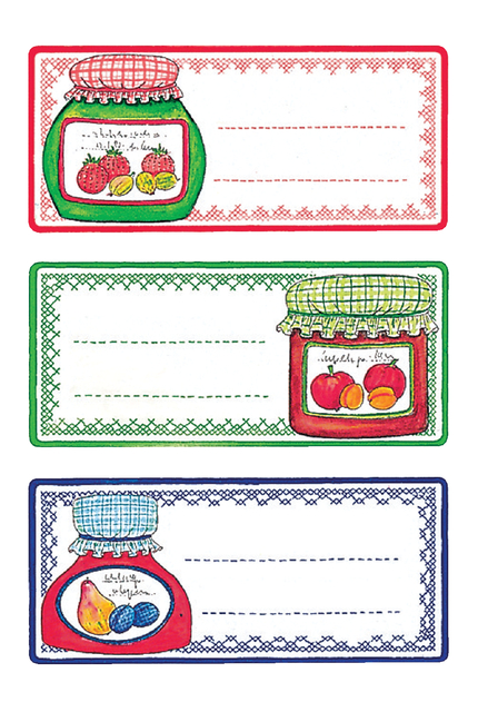 Etiquette de cuisine HERMA 3766 Bocaux