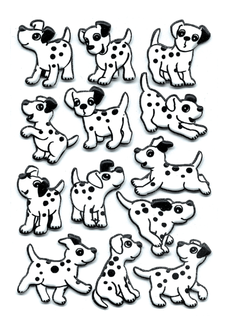 Etiquette HERMA 6661 Dalmatiens