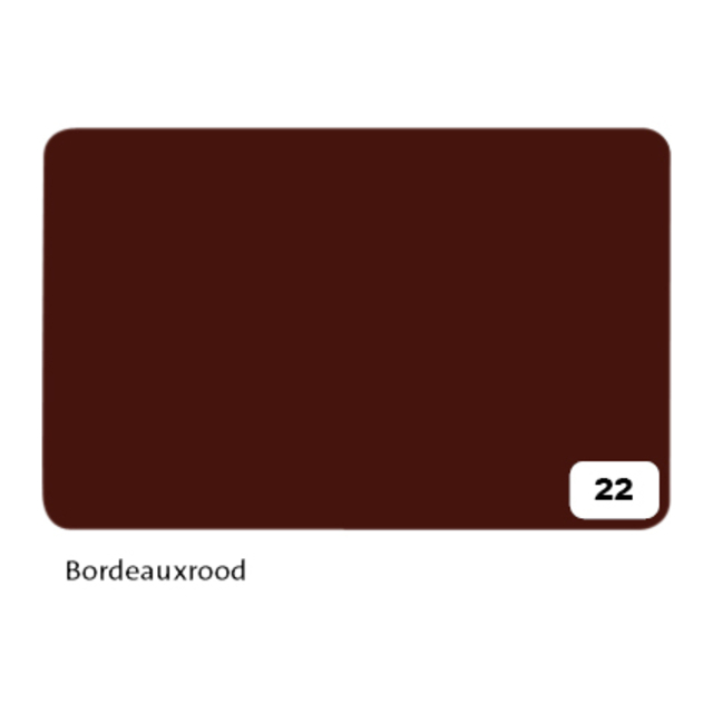 Fotokarton Folia 300gr 50x70cm 10vel 22 donkerrood