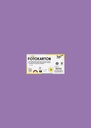 Carton photo Folia 50x70cm 300g 10 feuilles n° 28 violet