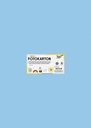Carton photo Folia 50x70cm 300g 10 feuilles n° 30 bleu clair