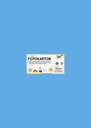 Fotokarton Folia 300gr 50x70cm 10vel 33 oceaanblauw