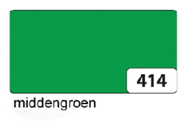 Etalagekarton Folia 1-zijdig 48x68cm 380gr nr414 middengroen