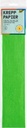 Papier crépon Folia 250x50cm 10 feuilles n° 140 vert Noël