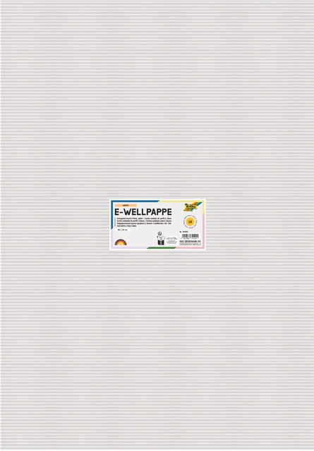 Golfkarton Folia E-golf 50x70cm 250gr nr00 wit