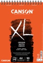 Schetspapier Canson XL Sketch 120vel 90gr A4 ivoorwit